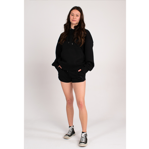 Organic Runner Sweat Shorts - Black