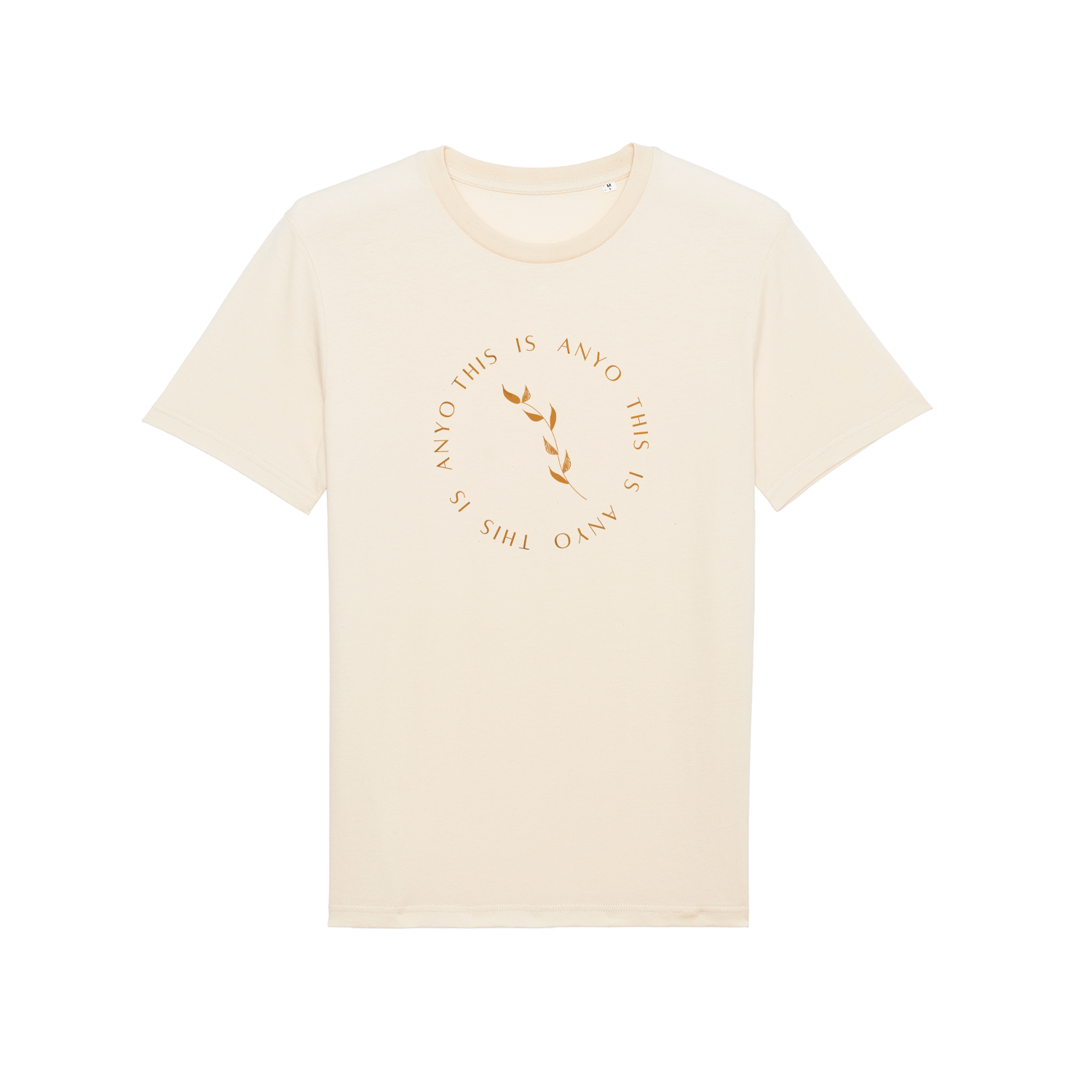 Organic Logo T-Shirt - Natural Undyed