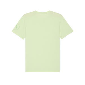 Sleeve Logo Organic T-Shirt - Stem Green