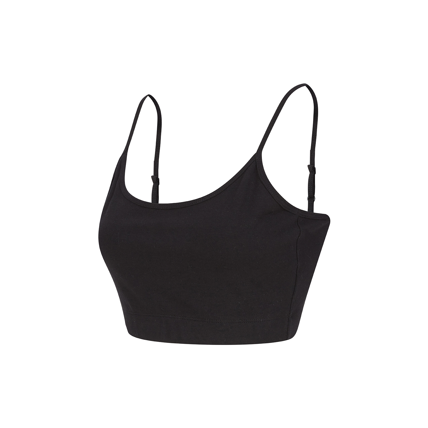 Black crop discount cami