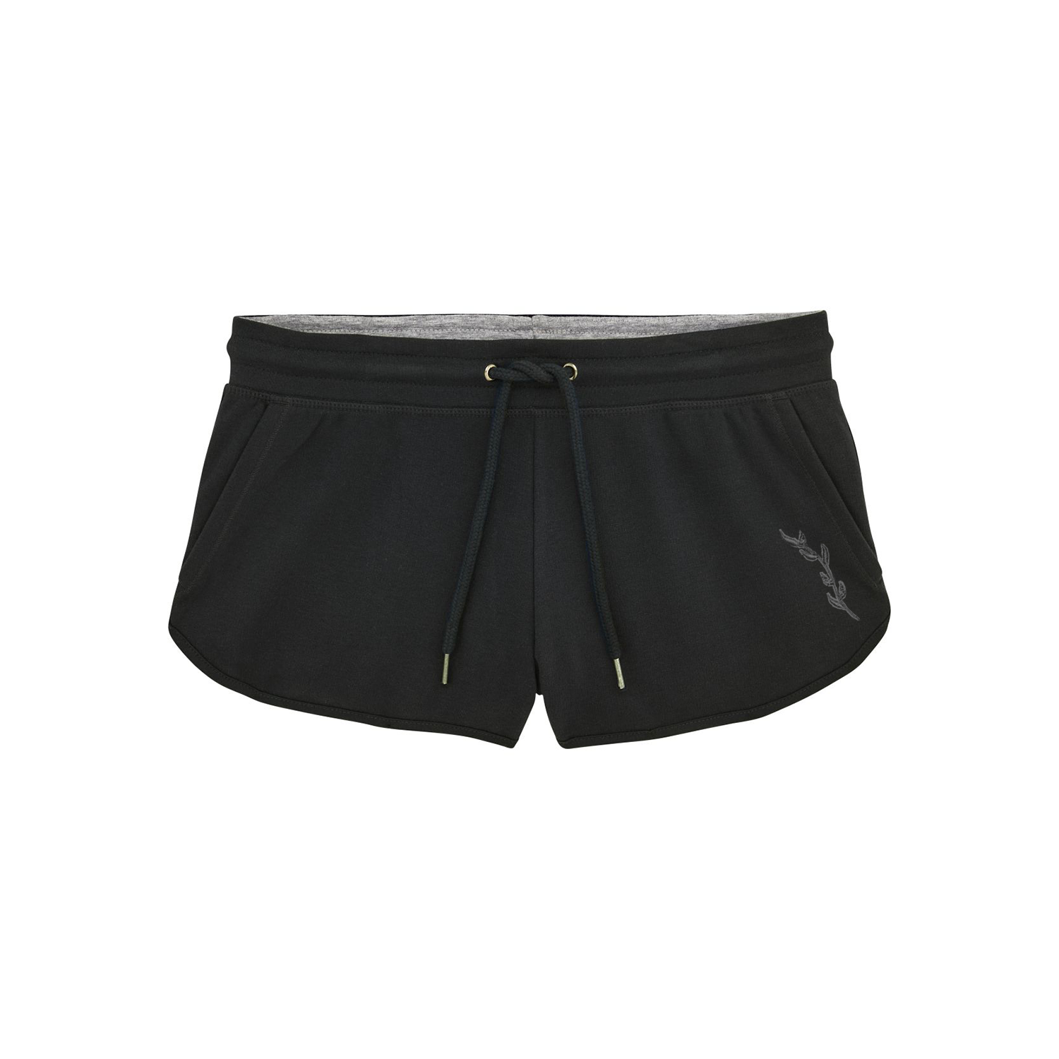 Organic Runner Sweat Shorts - Black