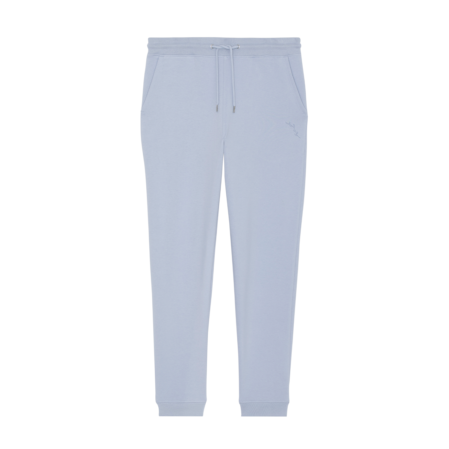 Organic Regular Fit Joggers - Serene Blue