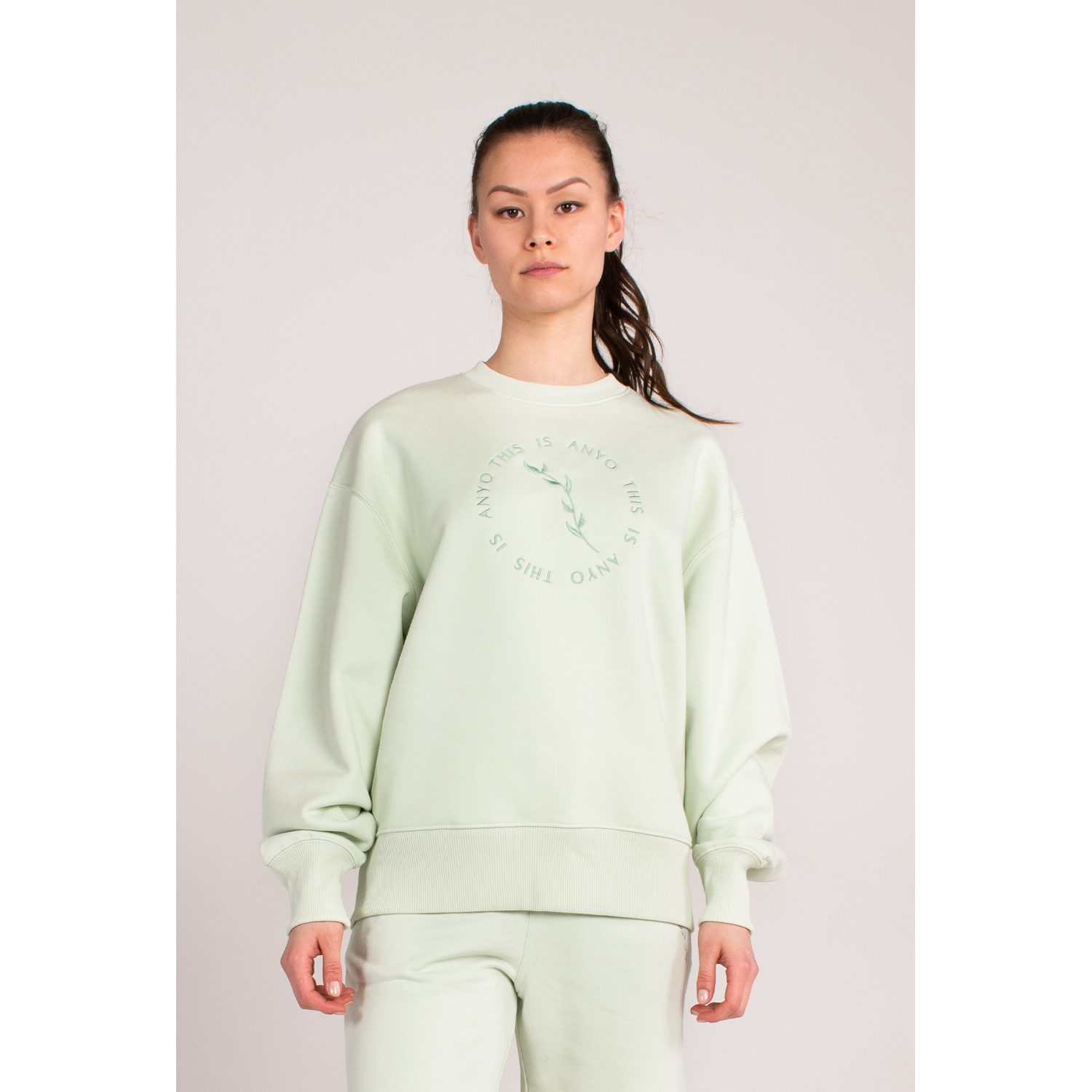 Oversized 2025 green sweatshirt