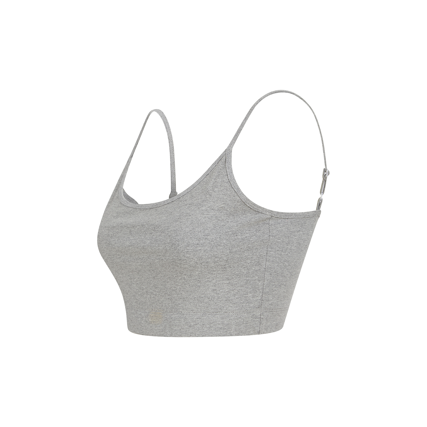 Sustainable Cropped Cami Top Grey Marl This Is Anyo