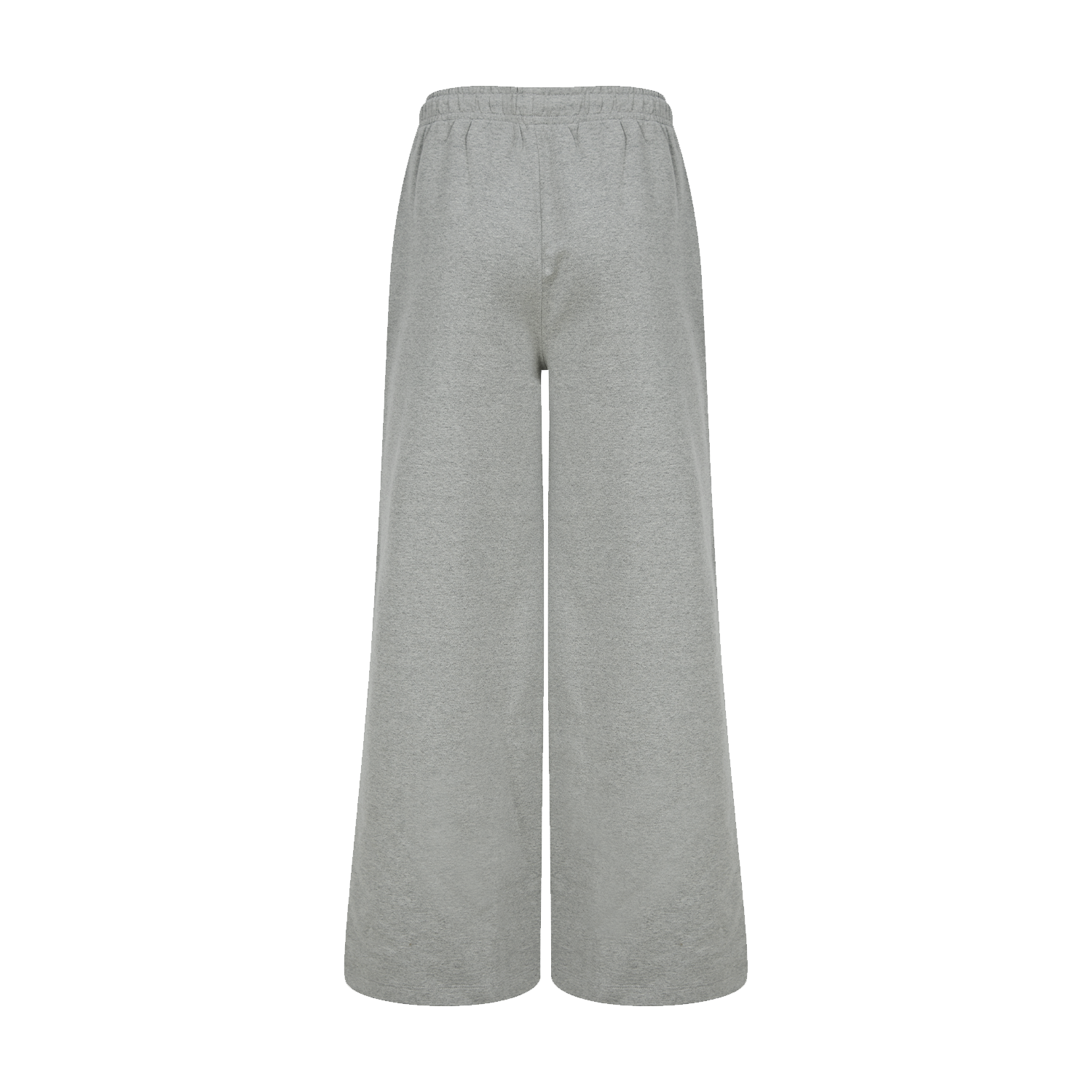 Wide leg top grey joggers