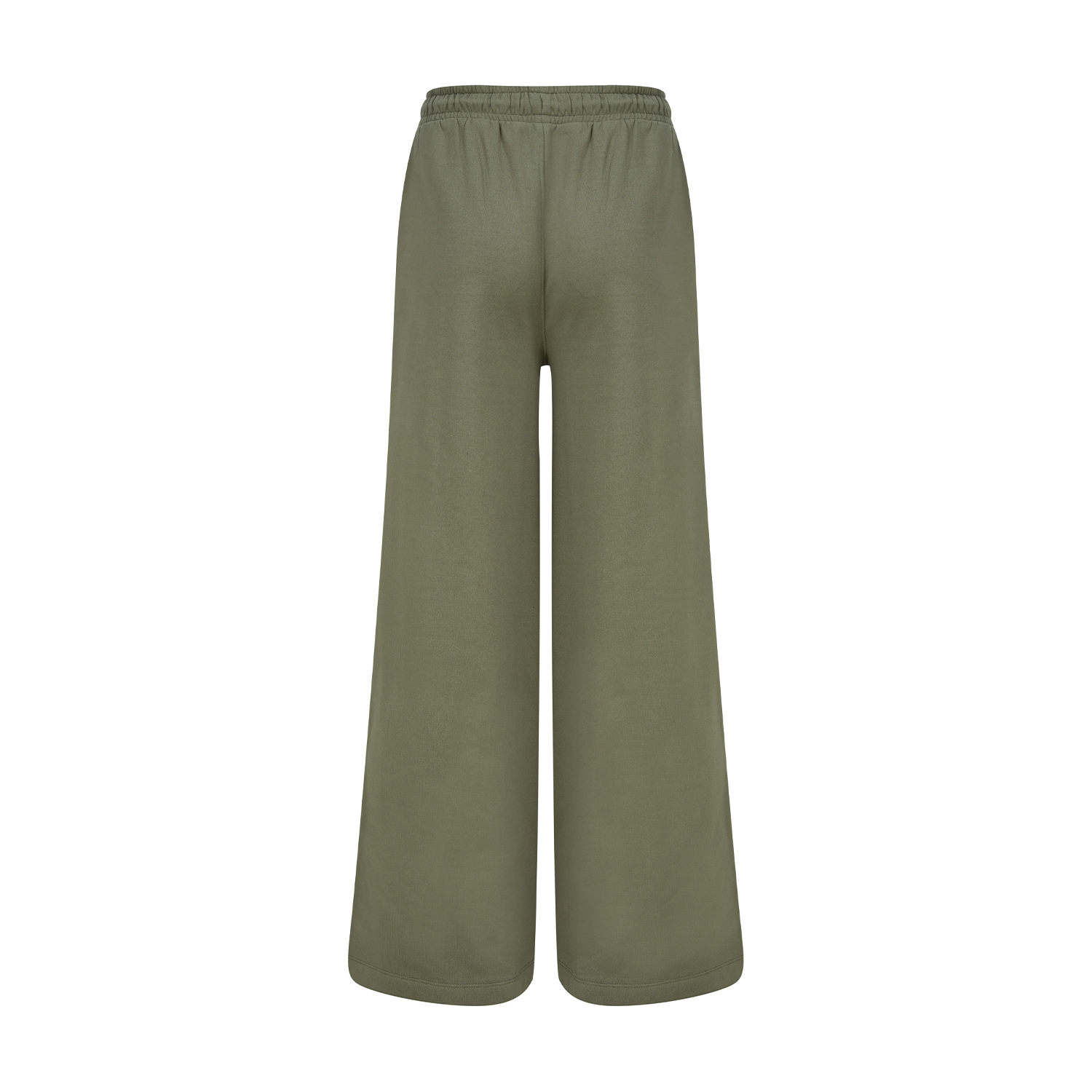 Green wide leg joggers hotsell