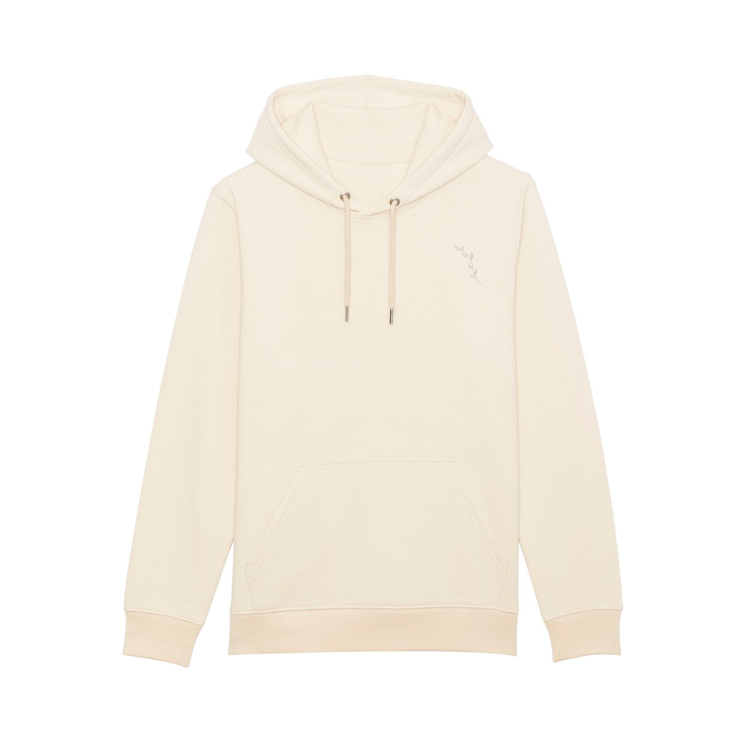 Organic Regular Fit Hoodie - Natural Undyed