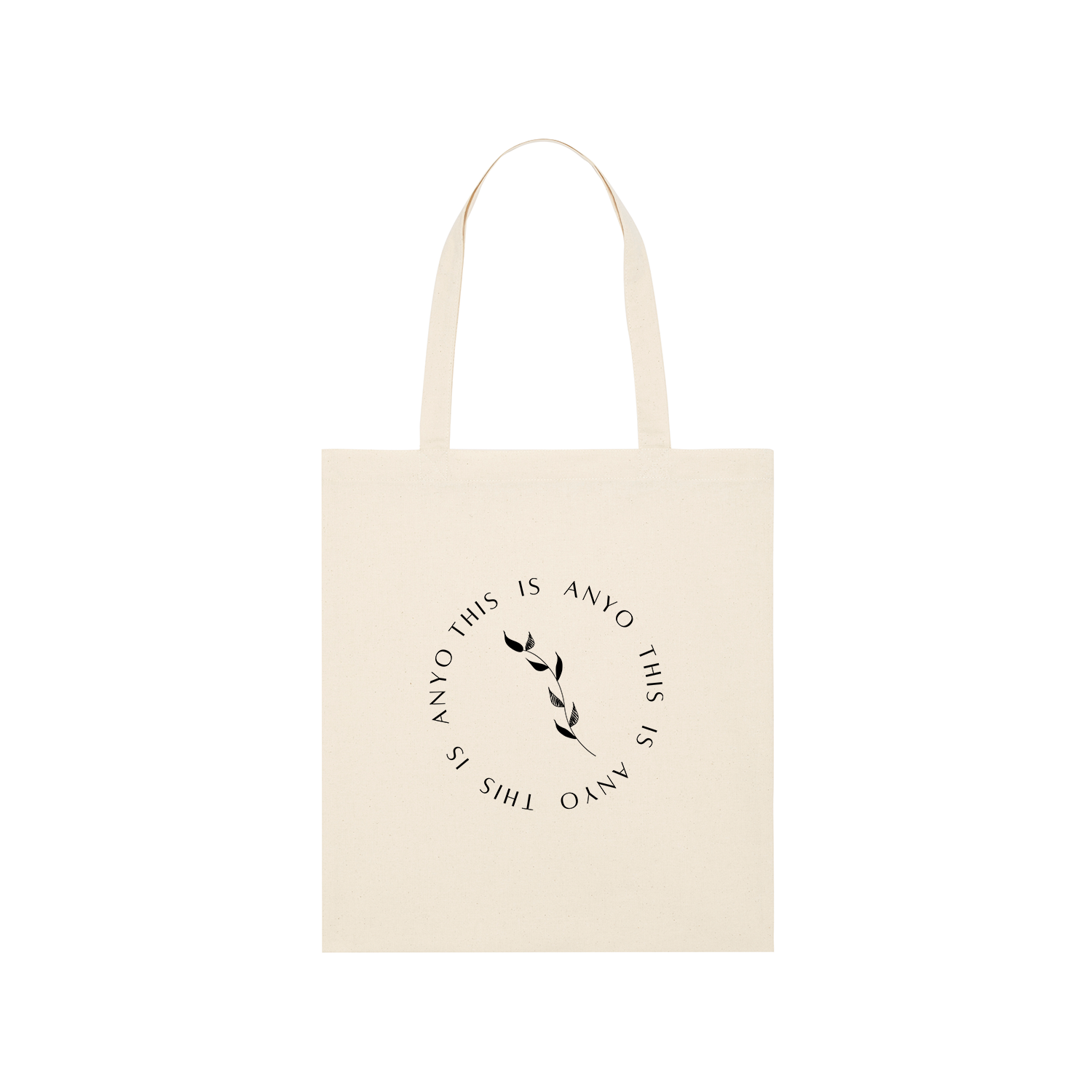 Undyed Organic Cotton Shopper Bag