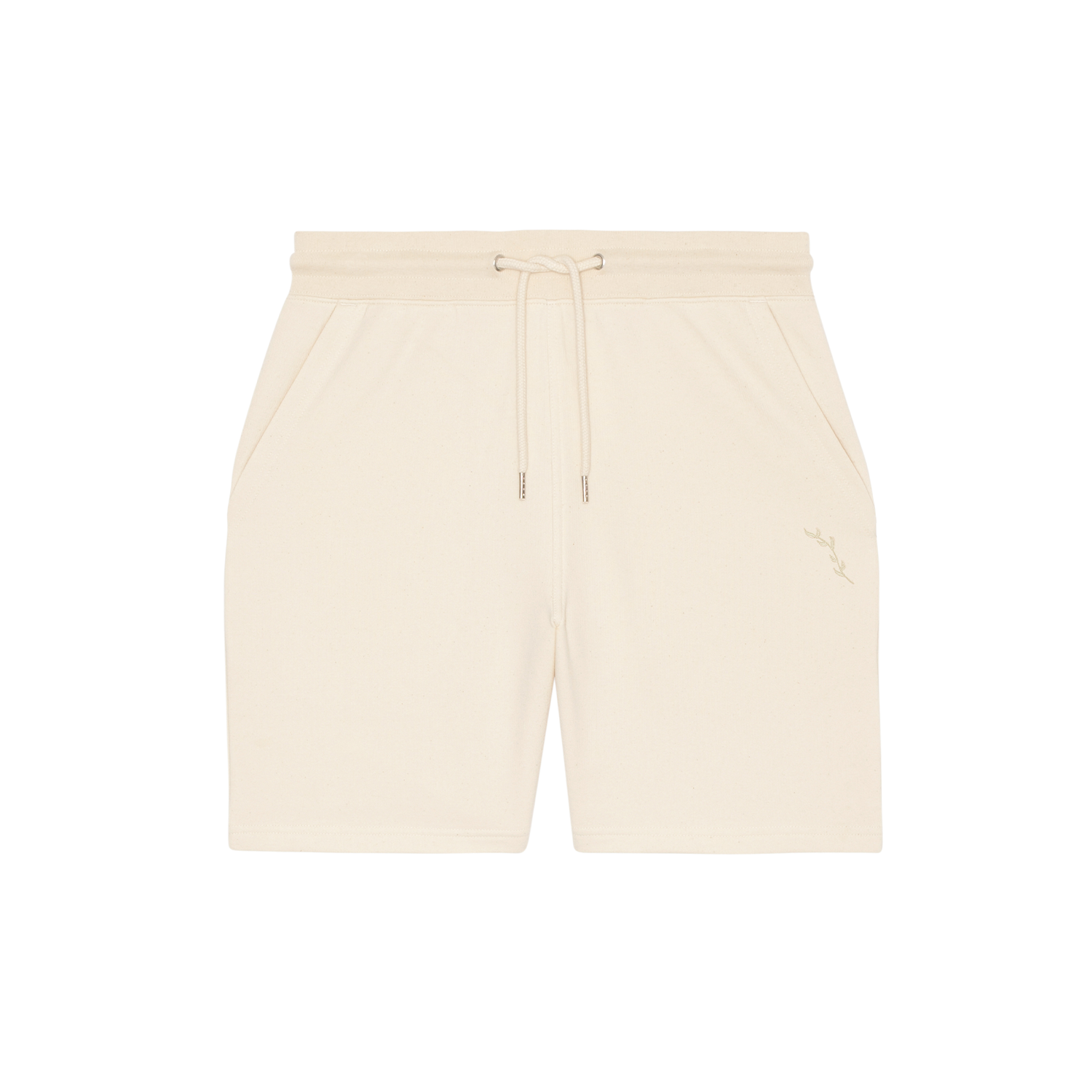 Organic Longline Jersey Shorts - Natural Undyed