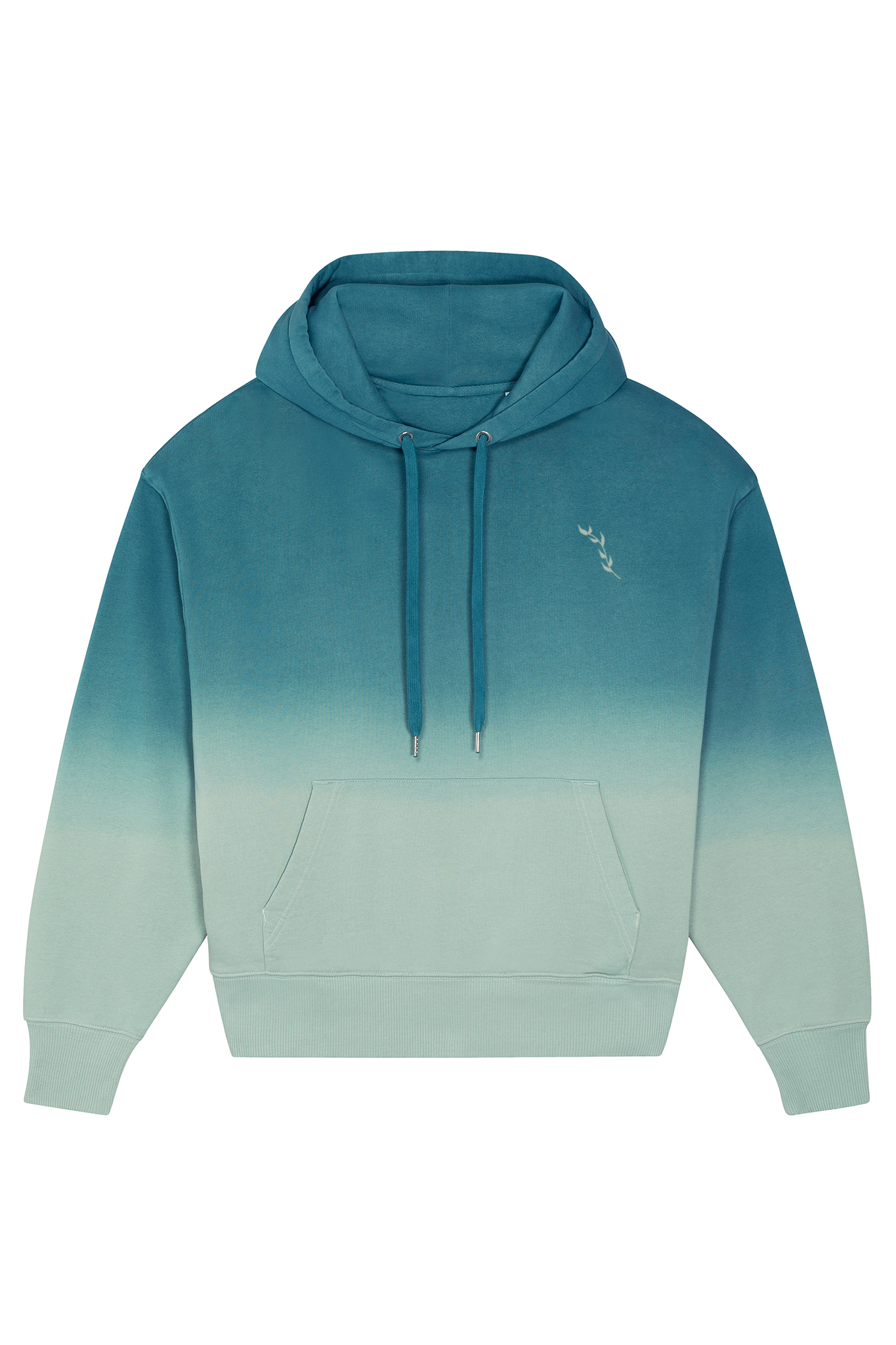 Men ombre sales zip up hoodie
