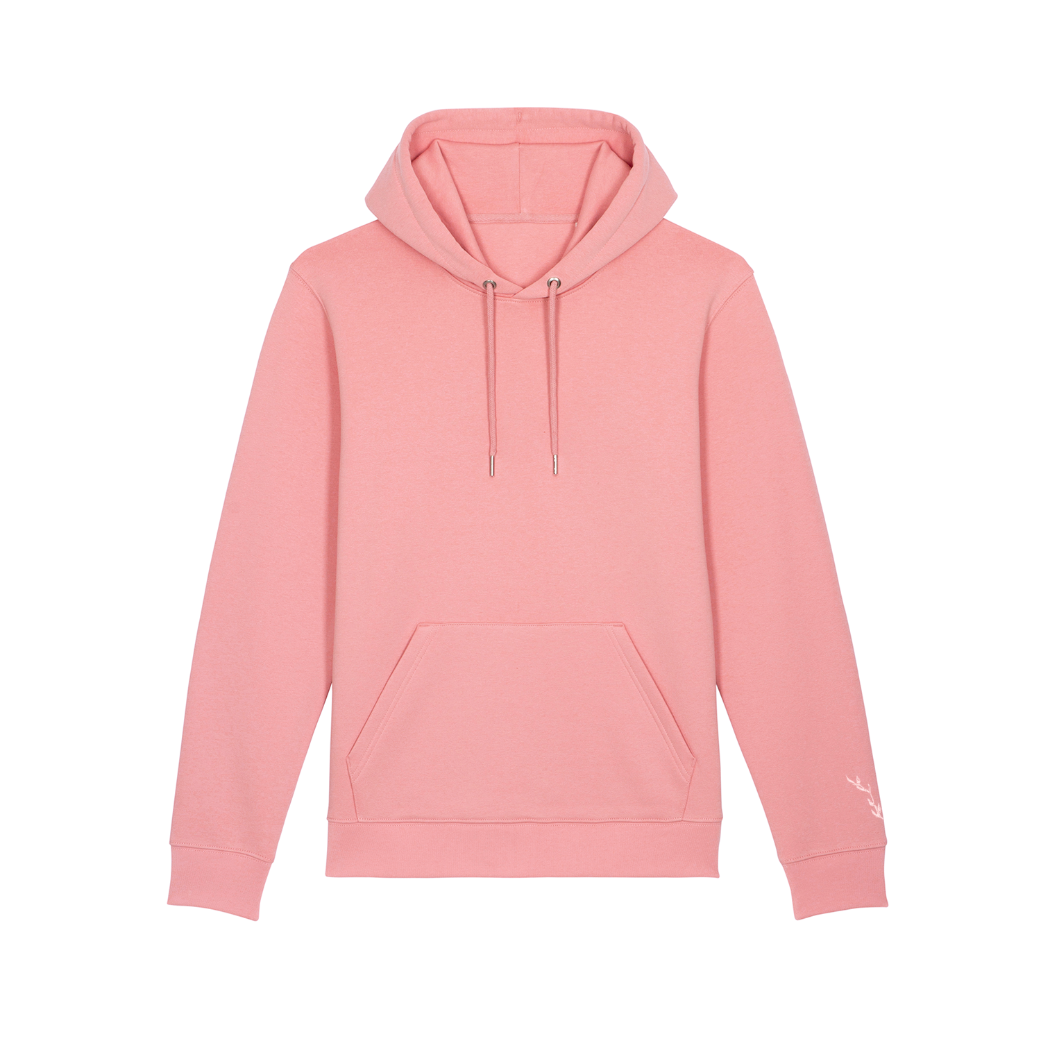 Organic Regular Fit Hoodie Pink