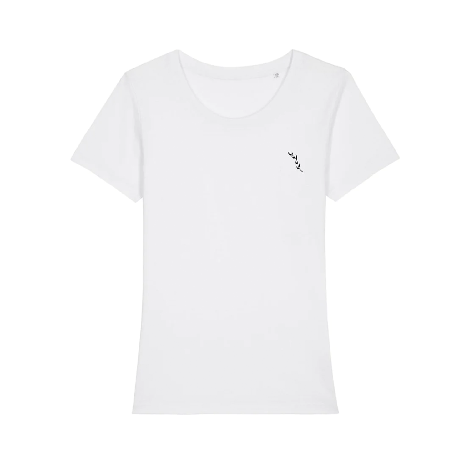 Organic Fitted T-Shirt - White
