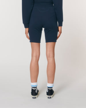 Organic Biker Shorts - Navy