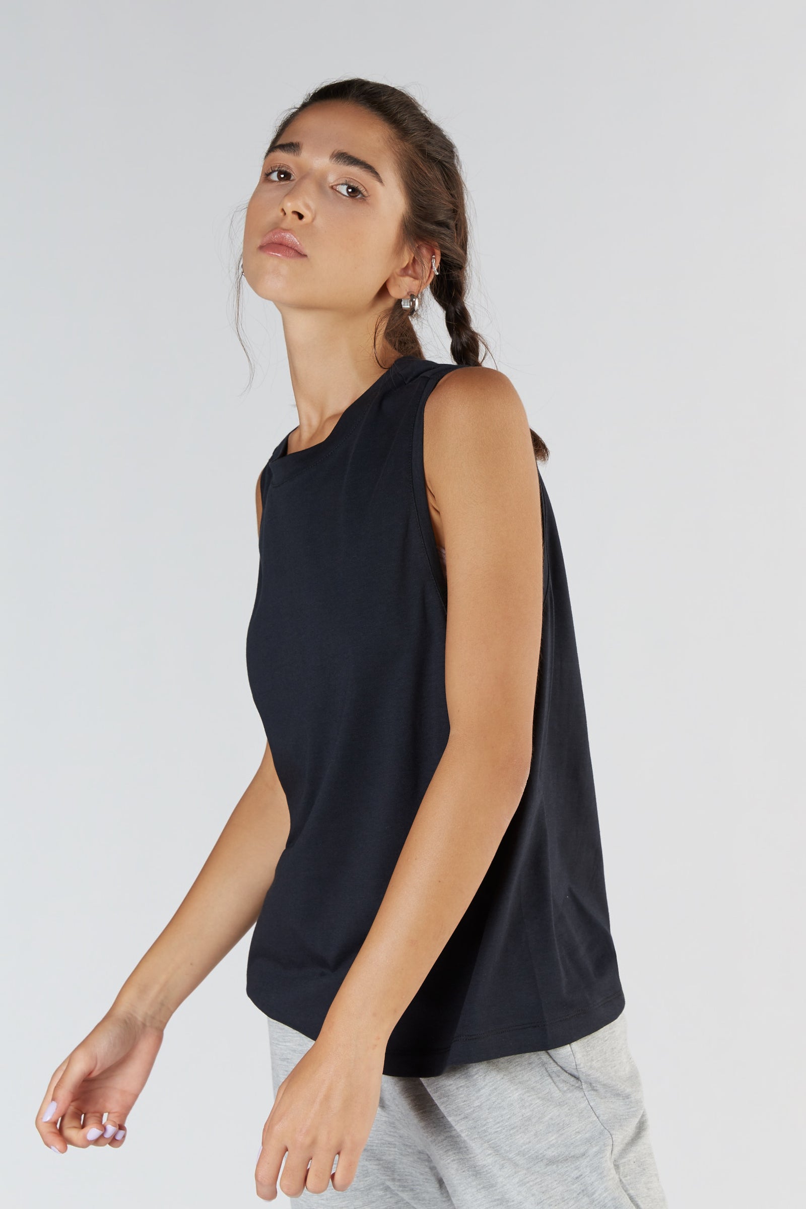 Organic Tank Top by True North - Black