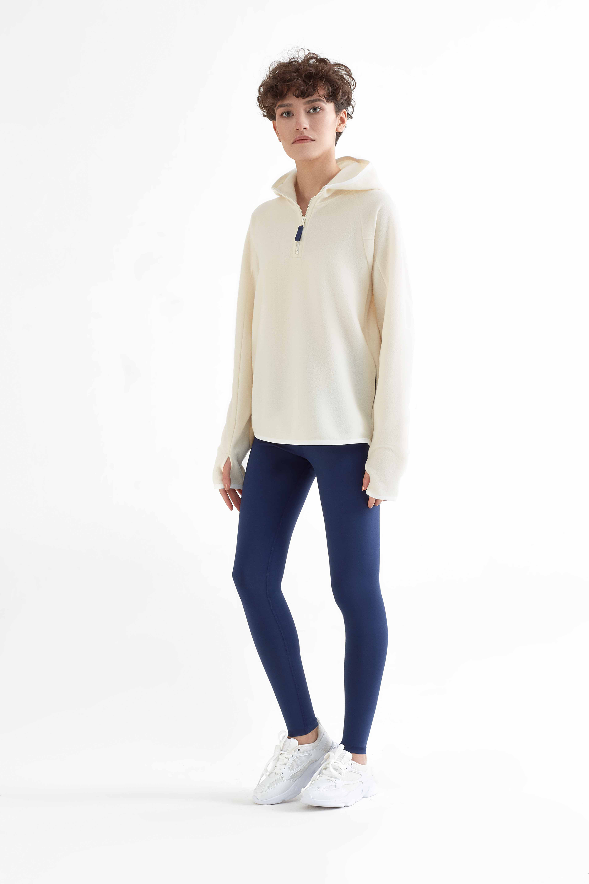 Organic Yoga Leggings by True North - French Navy - This Is Anyo